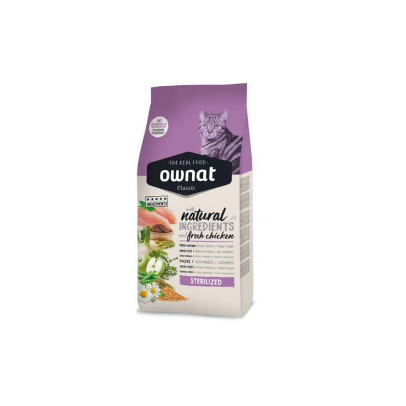 OWNAT CLASSIC CAT STERILISED FRANGO