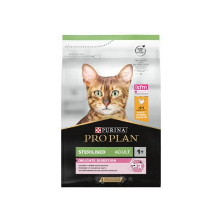 Pro Plan CAT DELICATE STERILISED-FRANGO