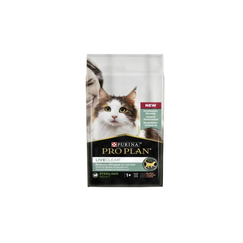 Pro Plan CAT LIVECLEAR STERILISED -SALMÃO