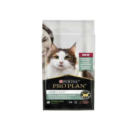 Pro Plan CAT LIVECLEAR STERILISED -SALMÃO