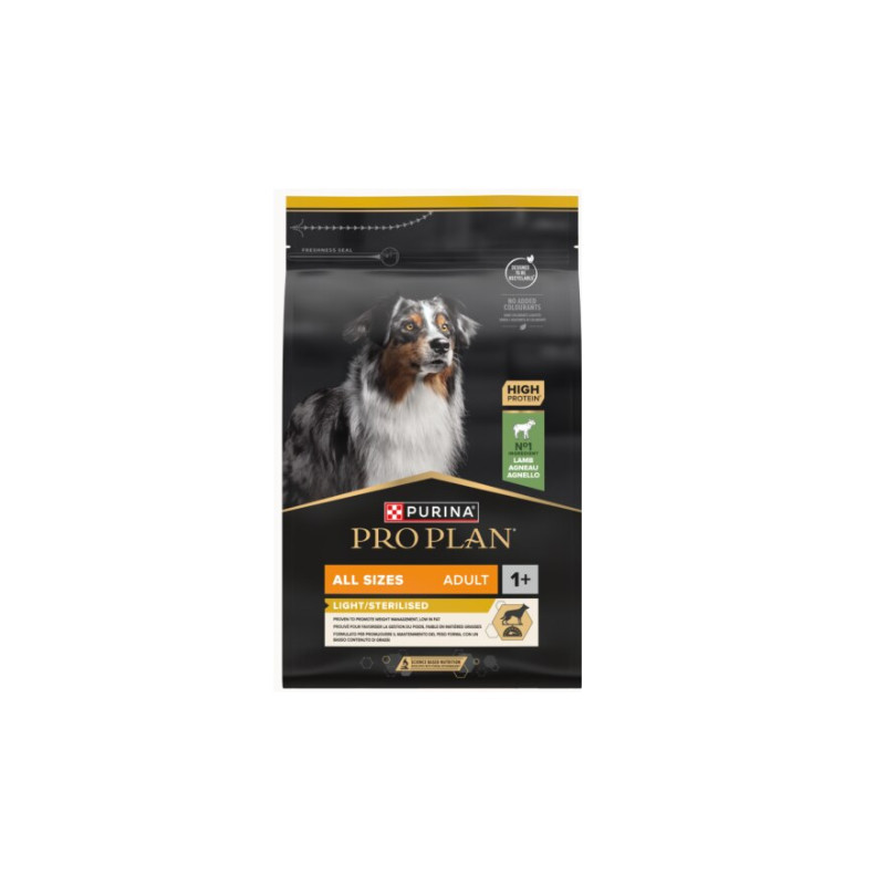 Pro Plan LIGHT/STER. ALL SIZES-BORREGO