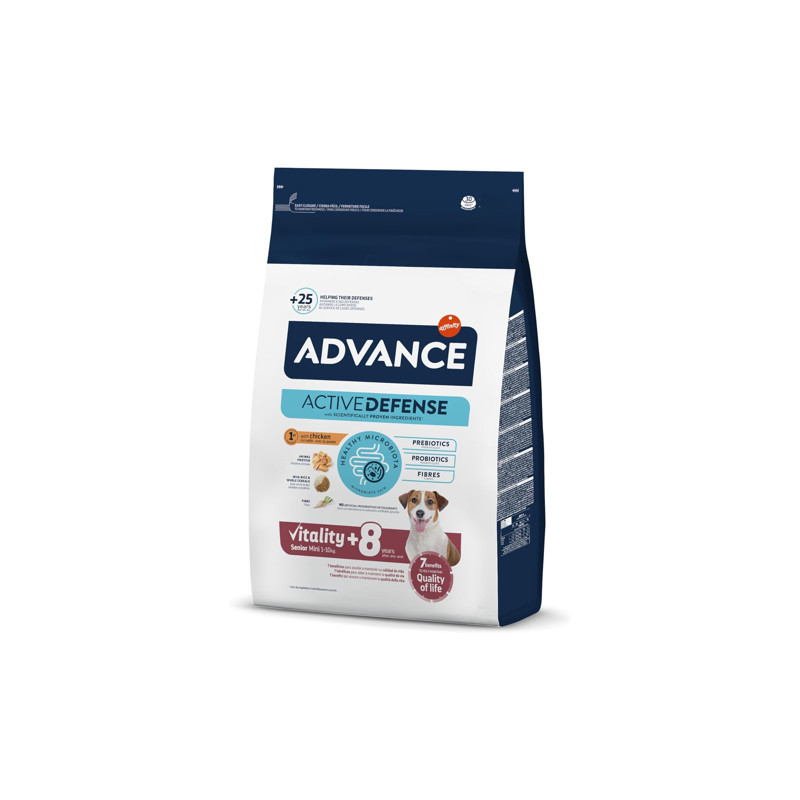 ADVANCE MINI SENIOR CHICKEN/RICE-FRANGO