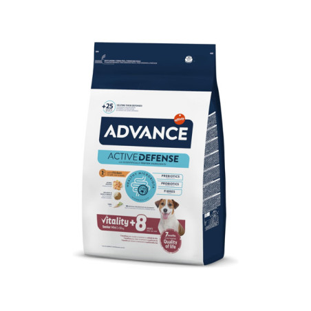 ADVANCE MINI SENIOR CHICKEN/RICE-FRANGO