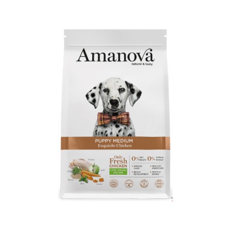 AMANOVA PUPPY MEDIUM  CHICKEN & QUINOA
