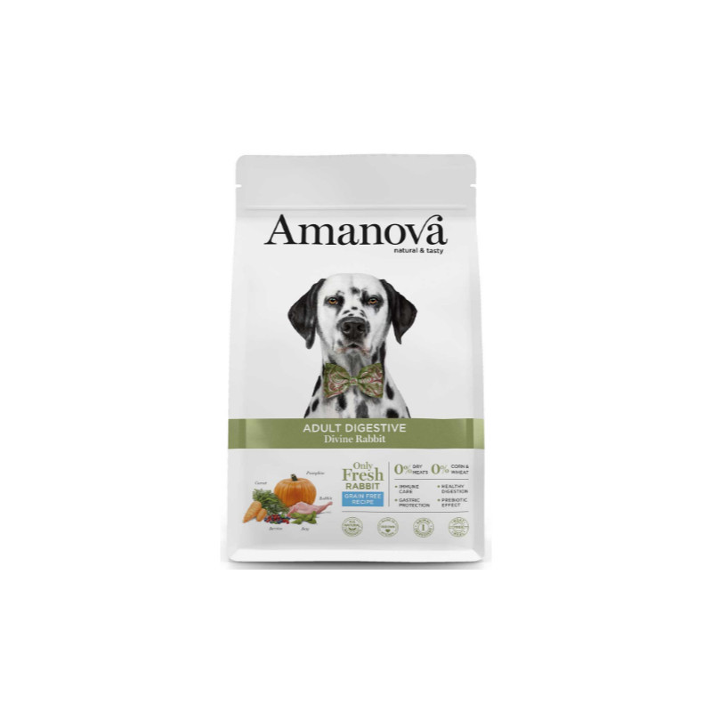 AMANOVA ADULTO DIGESTIVE GF  RABBIT/PUMPKIN