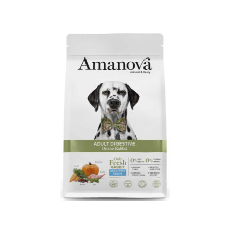 AMANOVA ADULTO DIGESTIVE GF  RABBIT/PUMPKIN