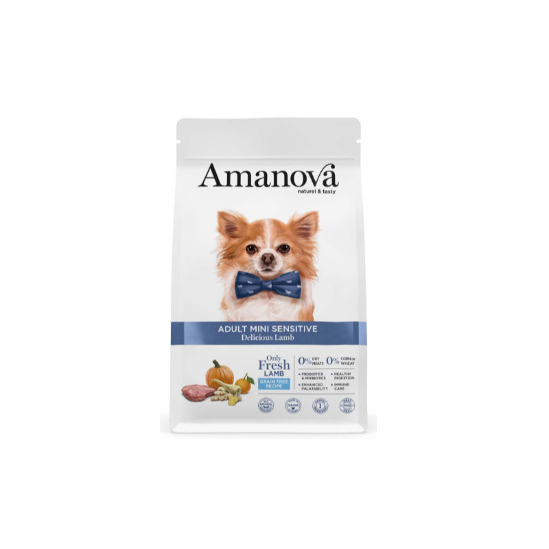 AMANOVA GF ADULT MINI SENSITIVE LAMB & PUMPKIN