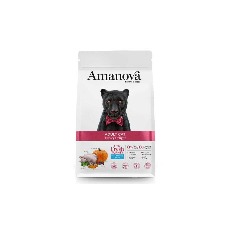AMANOVA CAT ADULT GF PERU/ABOBORA