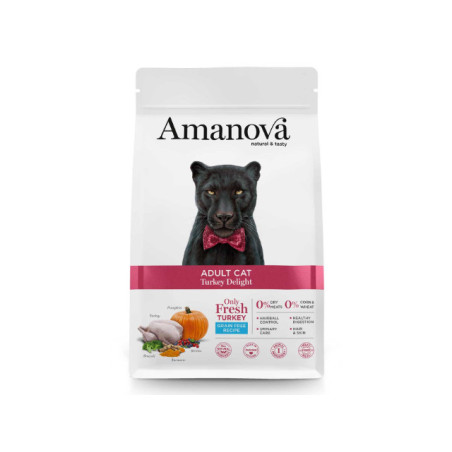 AMANOVA CAT ADULT GF PERU/ABOBORA