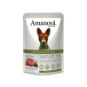 AMANOVA SAQ. WET DOG LAMB/PORK 12 x 100G